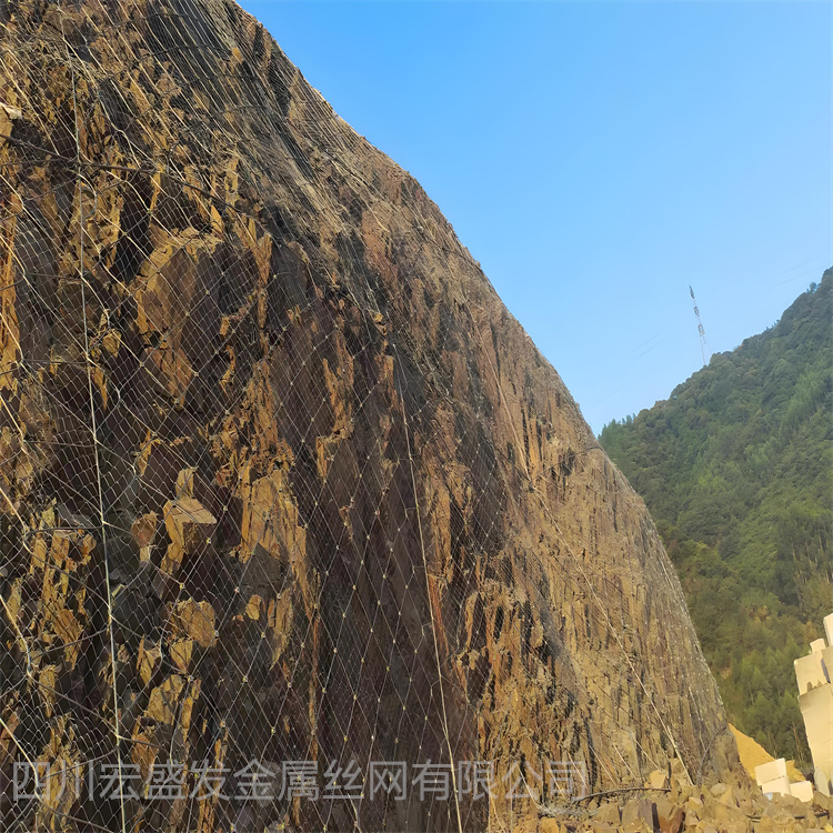 主动边坡防护网